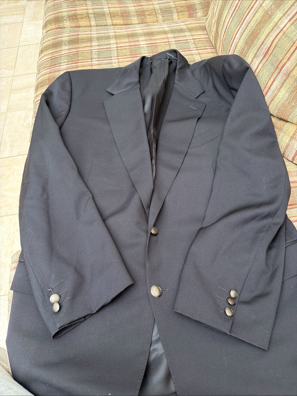 Canali Men's Black Sport Coat - Single-Breasted Blazer